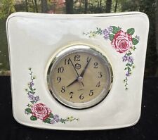 Paul Sebastian Ps Limited Edition Casual Floral Porcelain Ceramic Clock -S66 picture