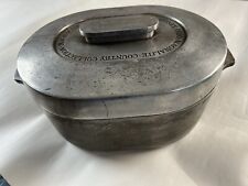 Magnalite Aluminum Roaster Pan & Lid GHC 5265 12” Country Collection USA Vintage picture