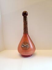 Vintage Italian Leather Wrapped Liquor Decanter picture