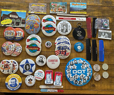 Vintage Pins Button Lot Nashville Country Music Fair DOT Records  picture
