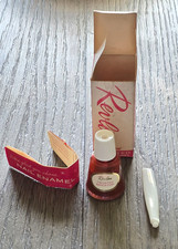 REVLON Vintage FROSTED BRICKTOP Nail Enamel Unused New Old Stock from 1950s/60s picture
