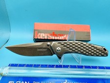 Kershaw Tappet 1353 Silver SS Handle SS 8Cr13 Drop Point Liner Lock Assist Open picture