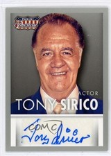 2015 Panini Americana Signatures Tony Sirico #S-TSI Auto 8al picture