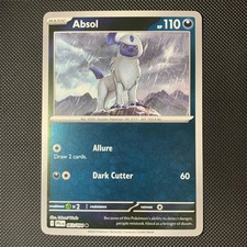 Absol 063/094 Common Phantasmal Flames Pokemon Reverse Holo Near Mint picture