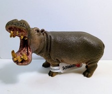 Schleich 14681 Roaring Hippopotamus Model Toy Figurine RETIRED New with tags picture