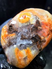 Beautiful Lake Superior Orbicular Amethyst Quartz Agate 1.1oz  picture