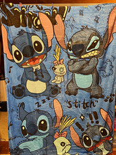 Disney Lilo & Stitch Stitch Character Print Blanket 60x80 picture