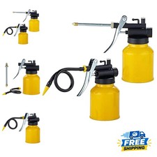 Durable 250 ml Metal Oil Can with Long Flex Spout for Easy Maintenance picture