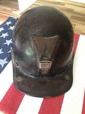 Miners MSA Fiberglass Hard Hat Helmet Vtg Skullgard Mine Safety Appliances picture