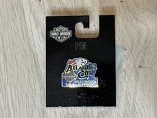 H-D OF ATLANTIC CITY NEW JERSEY HARLEY DAVIDSON DEALER JACKET VEST PIN picture