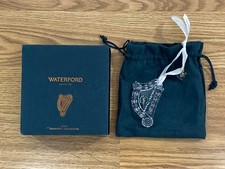 Waterford Crystal Harp Christmas Ornament Decoration 1069232 NIB picture