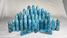 Wholesale Lot 1 Lb Natural Blue Apatite Obelisk Tower Crystal Wand Energy picture
