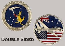 RAAF MQ-9 Fear The Reaper-Roo US Australia Military Challenge Coin  J#24 picture