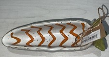 Mud Pie RIC RAC CARROT CANDY DISH 7