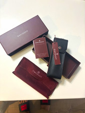 Davidoff Black Leather Cigar/Cigarillo/Pen Case.  picture