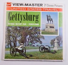 View-Master Gettysburg National Military Park Pennsylvania - 3 reel packet A636 picture