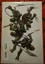 TMNT Vol #6 #5Q - Signed Gorkem Demir Exclusive Virgin - LTD 1200 picture