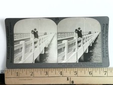 Gandy Bridge Stereoview Keystone View Co. 1920s Florida Causeway picture