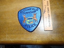 vintage BLOOMFIELD PENNSYVANIA collectible shoulder   PATCH BX 12#20 picture