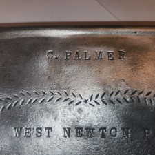 1945 C Palmer Pizzelle West Newton PA Stovetop Waffle Maker picture
