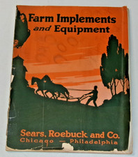 Vintage 1922 SEARS ROEBUCK Farm Implements and Equipment Catalog Complete picture