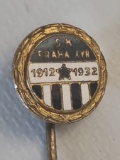 SK PRAHA PRAGUE 1912-1932 OLD RARE Football Badge Badge Badge Odznaka  picture