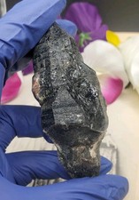 Black QUARTZ Crystal Cluster Specimen Healing  78g picture