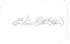 Elinor Otto Rosie The Riveter Autographed Signed Index Card AMCo COA 11193 picture
