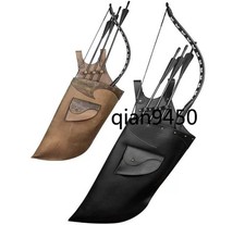Leather Case For Bow and Arrow Retro Medieval Renaissance Cosplay New Props Men picture