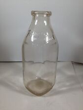 Farmers Owned Dairy Embossed Milk Bottle 1 Quart picture