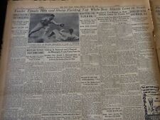 1939 JUNE 23 NEW YORK TIMES - GEHRIG AMAZED AND CHEERED - NT 6008 picture