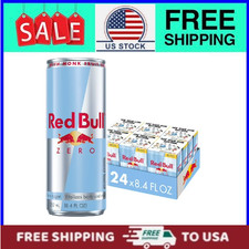 24 Cans, Red Bull Zero Energy Drink, 8.4 fl. oz., 6 x 4 Cans, 80mg Caffeine picture