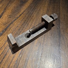 Antique ls Starrett no. 160 Machinist Vise Clamp #135 picture