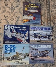 Lot Of 5 Squadron/Signal Publications Focusing On WW2 Naval Aircraft picture