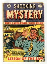 Shocking Mystery Cases #60 GD- 1.8 1954 picture