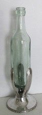 Marine District New York New Haven & Hartford Railroad Silverplate Bottle Holder picture