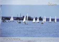 Włocławek Poland Sailing Regatta Postcard - Włocławek Lagoon Zarzeczewo picture