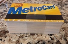 10 NEW METRO  CARDS NYC ORIGINAL NEW OLD STOCK. THEY STOPPED MAKING picture