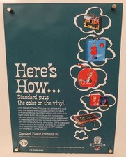 1965 STANDARD PLASTIC PROD. VINYL TOY AD Insert DRACULA Lugosi GI Joe BARBIE Vtg picture