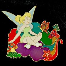LE 125 Disney Pin 2010 Tinker Bell Rainbow Cloud Mushroom Butterfly HTF RARE picture