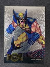 1995 Fleer Marvel Metal Gold Blaster Wolverine #18/18 Limited Edition picture