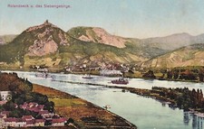 Postcard - Rolandseck and the Thief Mountains (47) picture