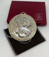 Gorham Sterling Silver 1993 Archive Collection Angel Mandolin ORN2609 picture