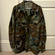 Vintage U.S. Military M81 Woodland Camo BDU Field Jacket picture