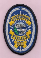 T40 OLD LAKEWOOD STATE TROOPER HIGHWAY PATROL SHERIFF POLICE PATCH FBI picture