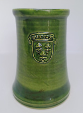Large VTG Green Glazed Landshut Coat of Arms Germany Pottery Stein marked picture