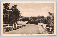 Cape Cod State Highway Massachusetts Henry A. Dickerman & Son Postcard PC307 picture
