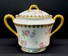 HAVILAND LIMOGES Pink Roses 5
