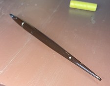 Vintage Sheaffer White Dot Desk Fountain Brown Pen Only Stainless Steel Nib picture