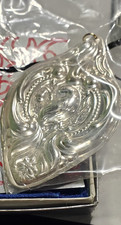 Wallace Silversmith Sterling Silver 1988 First Series Ornament Pendant Partridge picture